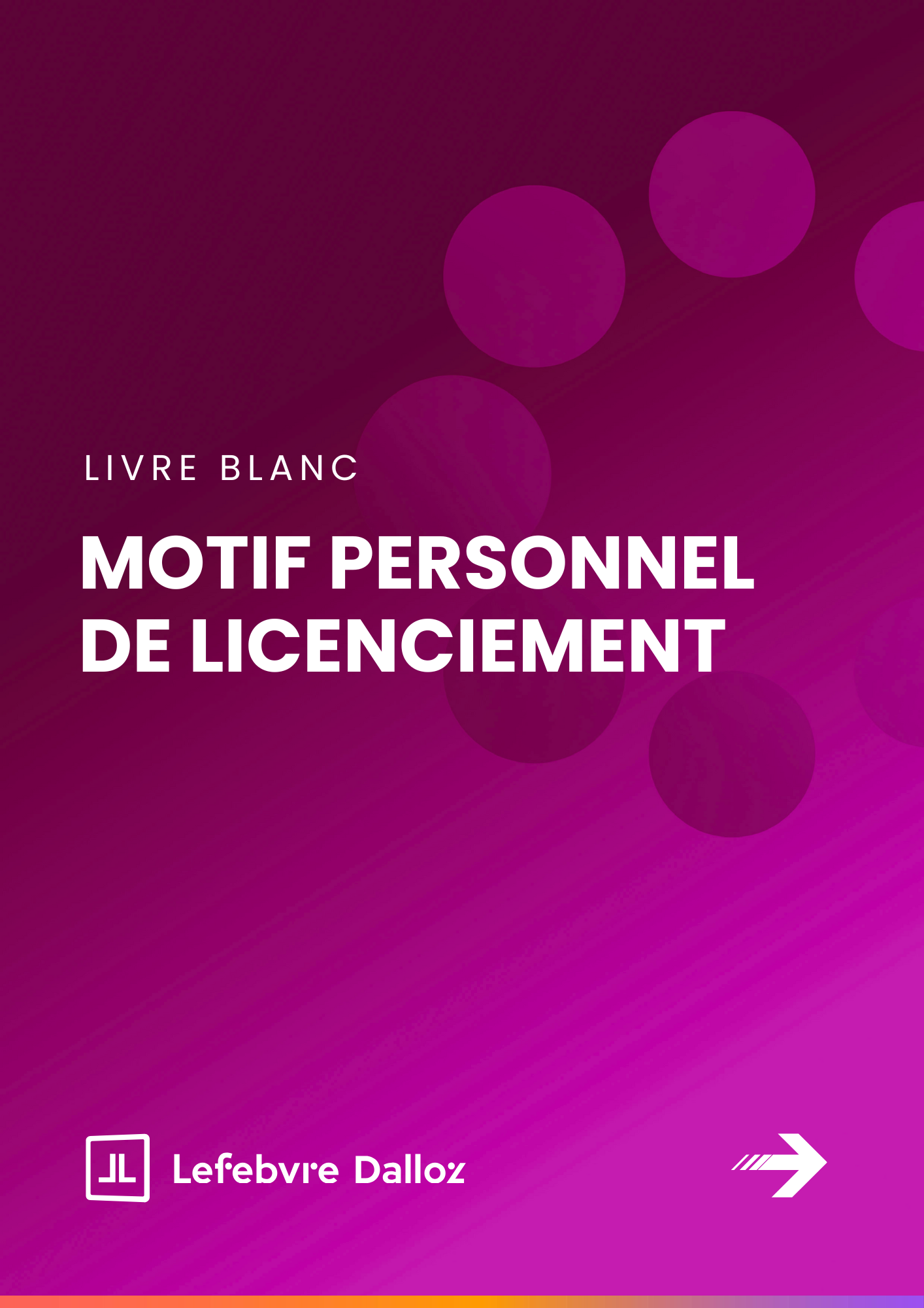 Licenciement pour motif personnel